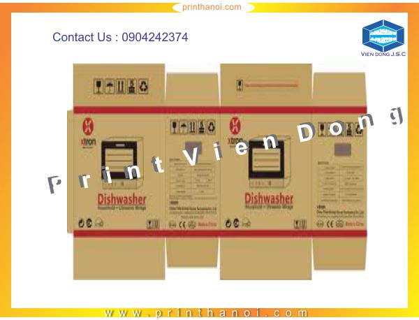 Print carton box in Hanoi |  Cheap Graduation Annoucement Printing | Print Ha Noi