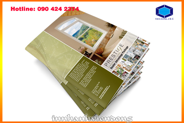 Print catalog in Ha Noi | Cheap Printing Services menu | Print Ha Noi