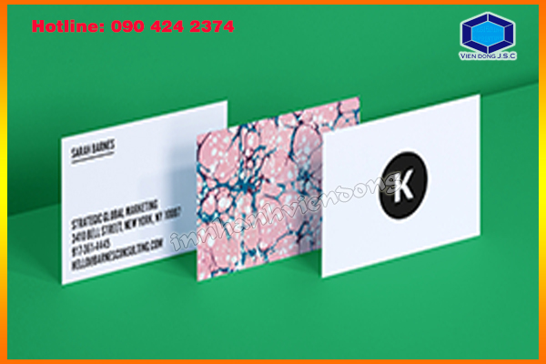 Business Card designs by category | Secret Flower Box | Print Ha Noi
