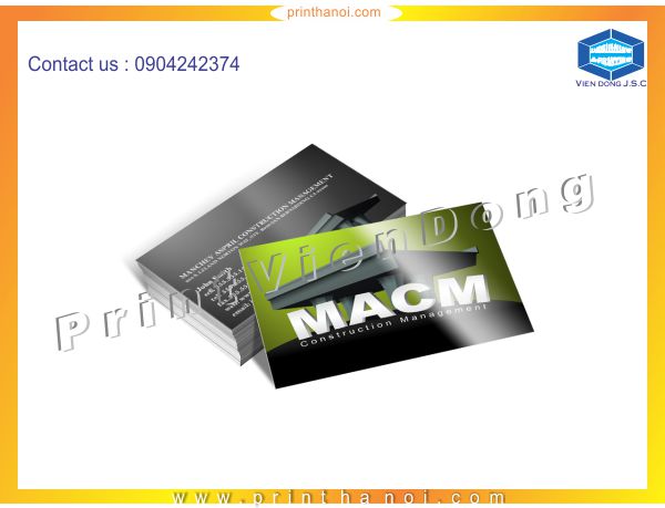 printing business cards in Hanoi phone 0904242374